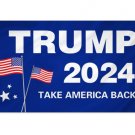 Donald Trump 2024 Flag Take America Back USA Flag Sign 3x5Ft Banner