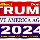 Trump Save America Again 2024 Flag Keep America Great