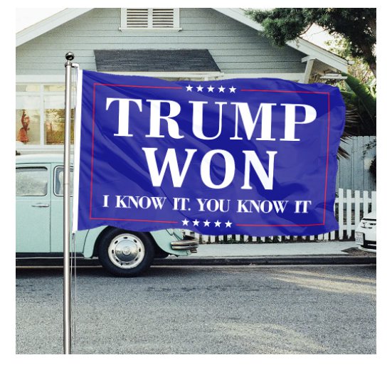 Trump Won Flag I Know IT You Know IT 3x5Ft Banner Trump 2024 Flag Polyester