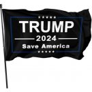 Trump 2024 Save America Flag Keep America Great 3x5Ft Polyester Banner