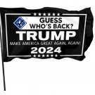 Trump 2024 Flag 3x5Ft Banner Make America Great Again Again