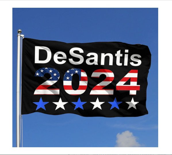 Desantis 2024 Flag - Trump 2024 Flag Flag 3x5Ft Polyester USA MAGA