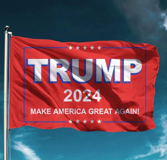 Trump 2024 Flag MAGA 3x5Ft Polyester Make America Great Again