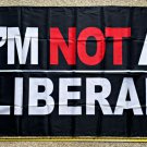 Donald Trump 2024 Flag  I'm Not A Liberal RB USA MAGA Desantis Sign 3x5'