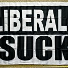 Donald Trump 2024 Flag Liberals Suck White USA MAGA Desantis Sign 3x5'