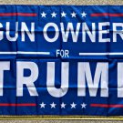 Donald Trump 2024 Flag Gun Owners For Trump B USA Desantis Don Sign 3x5ft