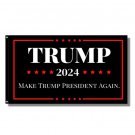 "Make Trump President Again" Flag 2024 - American Patriotic President Trump Flag 3x5 Ft