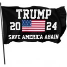 Trump 2024 Save America Again Flag 3x5ft with Heavy Grommets
