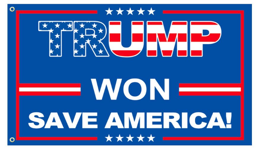 Trump Won Save America Flag 3X5 Ft Trump 2024 Flag 3x5ft