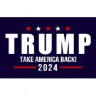 Trump 2024 flag The Rules Have Changed - Take America Back 3x5ft Polyester