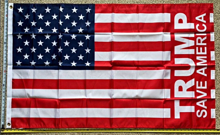 Donald Trump Flag 2024 USA Trump Save America Side Desantis Sign 3x5ft