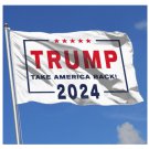 Trump 2024 Take America Back President Flag 3x5ft Banner
