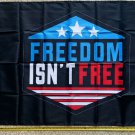 Veterans Flag Freedom Isn't Free B Trump Desantis USA Sign 3x5ft