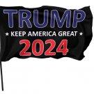 Trump 2024 Flag 3X5 Ft Banner Breeze Flag Polyester