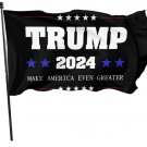Trump 2024 Make America Even Greater Flag 3X5Ft Banner Breeze Flag Polyester
