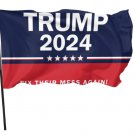 rump 2024 Fix Their Mess Again 3x5Ft Flag Trump Re-Election President The United States MAGA Flags.