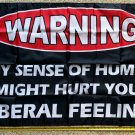 Donald Trump Flag Warning Liberals Suck B Desantis USA Sign 3x5ft