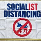 Donald Trump Flag Socialist Distancing W R Desantis USA Sign 3x5ft