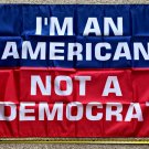 Donald Trump Flag I'm An American Not Dem Desantis USA Sign 3x5ft