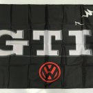 GTI VW Volkswagen Banner Flag Car Golf Racing Mechanic Workshop Man Cave 3x5ft