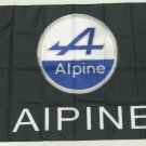 Alpine Banner Flag Car Sunbeam Renault France Mechanic Garage Workshop Man Cave 3x5ft