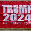 Donald Trump Flag 2024 Revenge Tour R Desantis Army USA Sign 3x5ft