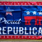 Donald Trump Flag Proud Republican RB Desantis Army USA Sign 3x5ft