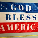 Jesus Flag In God We Trust God Bless America Sign 3x5ft
