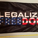 Donald Trump Flag Legalize Freedom B Desantis Army USA Sign 3x5ft