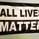 Donald Trump Flag All Lives Matter Black Army Sign 3x5'