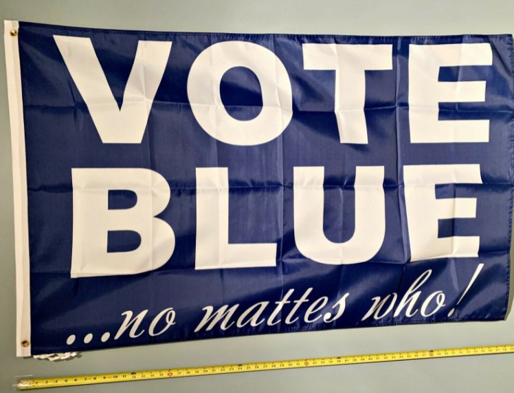 Joe Biden Flag Vote Blue B Bernie Clinton USA Sign 3x5ft
