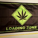 Beer Flag Loading Zone Black Busch Trump Poster Sign 3x5ft