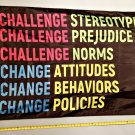 LGBTQ Flag Challenge Gay Biden Trump USA Poster Sign 3x5