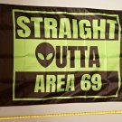 Beer Flag 69 Flag Straight Outta Area 69 Beer Funny USA Sign 3x5'