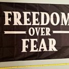 Donald Trump Flag Freedom Over Fear B Desantis Army USA Sign 3x5'