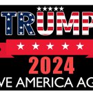 Donald Trump 2024 Flag Save America Again USA Sign 3x5ft Black