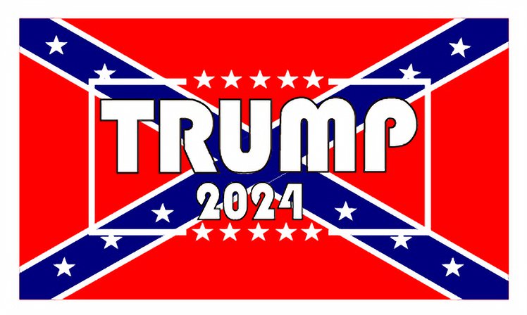 Trump 2024 Flag 3x5Ft MAGA With 2 Grommets Polyester Banner Red