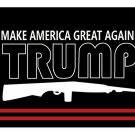 Trump Guns Flag Black Make America Great Again USA Sign 3x5ft