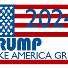 President Donald Trump 2024 Flag White Make America Great 3x5ft Star With 2 Grommets