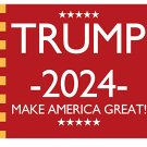 Donald Trump 2024 Flag Red Make America Great 3x5ft With 2 Grommets