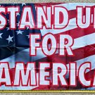 Donald Trump 2024 Flag Stand Up For America USA BR Desantis Sign 3x5'
