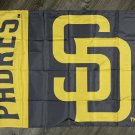 San Diego Padres Flag 3x5 ft Sports Retro Baseball Banner Man-Cave Garage