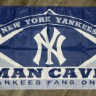 New York Yankees Man-Cave Flag 3x5 ft Sports Baseball Banner Garage Bar Pub