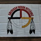 Native American Indian Veteran Banner Flag 3x5ft Huge Armed Forces USA
