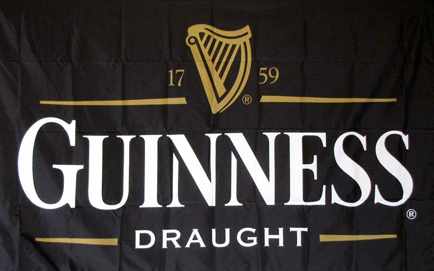 3x5FT Guinness Traditional Flag Irish Beer Bar Restaurant Party Dorm St Patty's