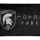 Molon Labe Cross 2nd Amendment Come Take It Military Spartan 300 3x5 Flag Banner