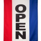 Vertical OPEN Large 3x5FT Flag Sign Banner Store Advertising Business Store Dorm