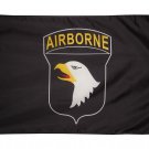 US Army 101st Airborne Flag 3ft x 5ft Military Veteran Screaming Eagles Infantry