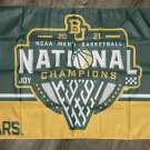 Baylor Bears Flag 3x5 ft Basketball National Championship Banner Man-Cave
