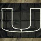 Miami Hurricanes Logo Flag 3x5 ft Black Sports Banner Man-Cave Garage